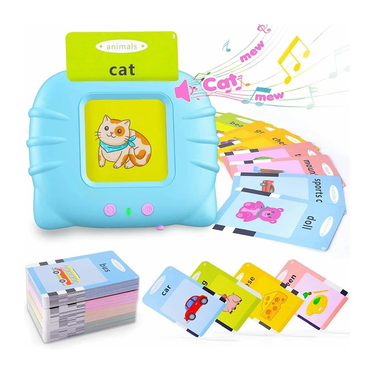 Interactive Flashcard Reader for Kids - 112 Cards - Sasta DukanSasta DukanDelivery Free