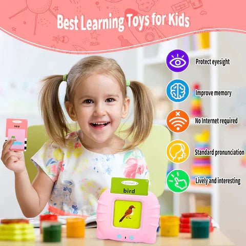Interactive Flashcard Reader for Kids - 112 Cards - Sasta DukanSasta DukanDelivery Free
